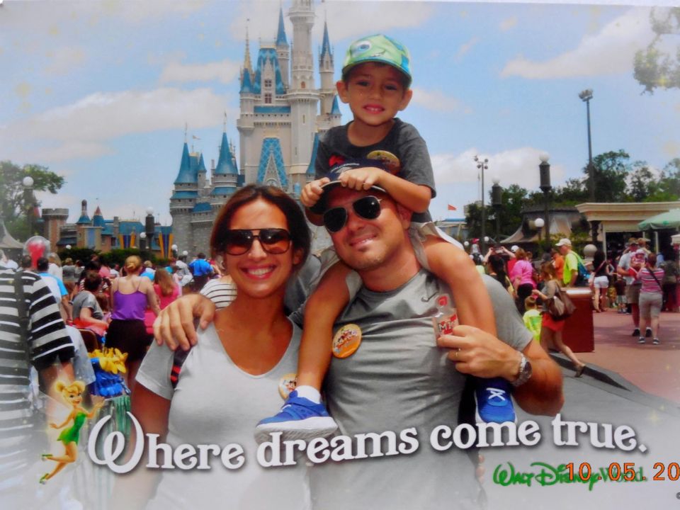 Con Pedro en Disney