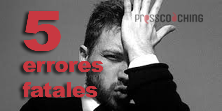 5 errores fatales de los coaches