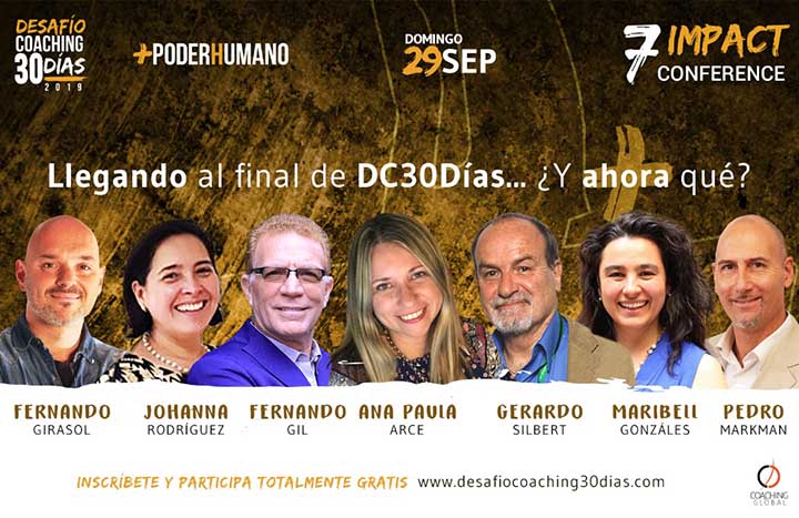 7 Impact Conference 2019 Desafío Coaching 30 días 2019